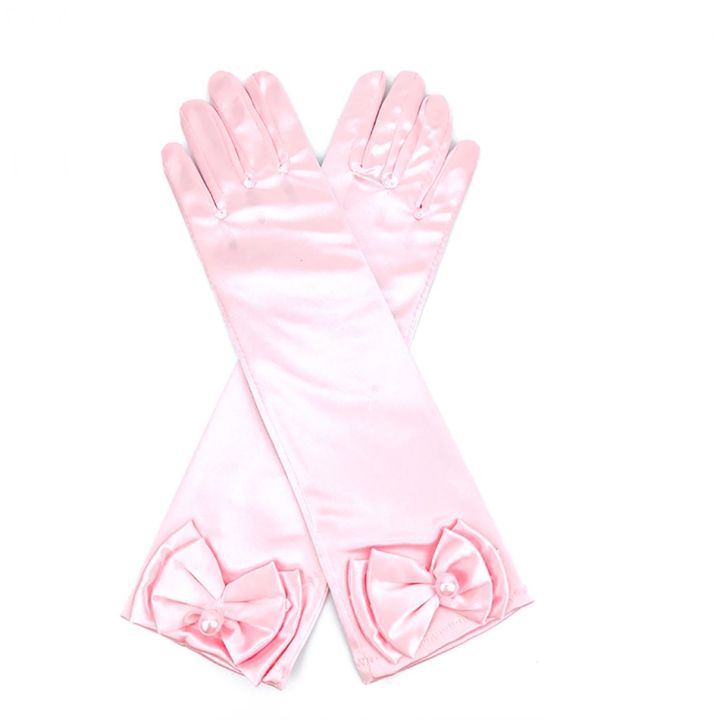 Children%20Princess%20Long%20Gloves%20Girl%20Birthday%20Party%20Wedding%20Elsa%20Anna%20Accessories%20Cinderella%20Belle%20Sofia%2011%20Colors%20Long%20Finger%20Set%20-%20Image%203