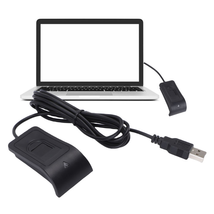 USB Biometric Fingerprint Reader Desktop Fingerprint Scanner PC Dongle 360 Degree Touch Biometric Support for Windows 10 11