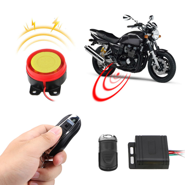 12V Car High Power Siren Motorcycle Alarm System Remote Control Alarm