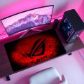 Mouse Game Pad Computer MousePad Non-slip ROG Lockedge Office Student Gaming Thickened Large Writing Pad Cushion. 