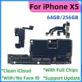 Unlocked For iPhone XR XS Motherboard Free Clean iCloud Support update For iphone X XS Max With/No Face ID Logic board MainBoard. 