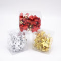 12Pcs Christmas Balls Xmas Tree Hanging Ornaments Ball Heart Stars Gold Red Pendants Merry Christmas Party Decor 2023 New Year.