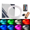 New 16W Twinkle Starry Sky Car Star Ceiling Light RGBW Interior Atmosphere Light Fiber Optic Light Led Star Roof Car Home Decor. 