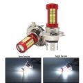 1PC Super Bright H4 Motorcycle LED Headlight Bulb 106 LED H6 BA20D P15D 6000K High/Low Beam Moto Head Light Foglight.