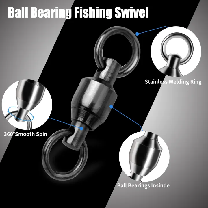 Fishing%20Ball%20Bearing%20Swivel%2020~100Pcs%20with%20Double%20Solid%20Rings%20Heavy%20Duty%20Coppery%20&%20Stainless%20Steel%20Accessories%20Connector%20Tackle%20-%20Image%203