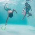 Nabaiji 4 PCs weighted hoop (multicolor) children's pool toys fast delivery. 