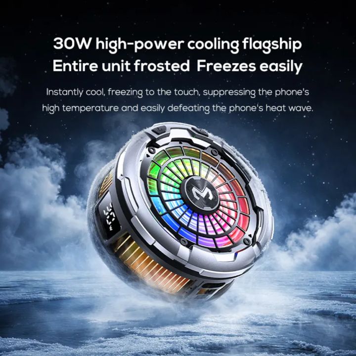 MEMO%20CX26%20Cooling%20Fan%20-%20Magnetic%20Phone%20Cooler%20-%20RGB%20Stylish%20Light%20-%2030w%20High%20Power%20Cooling%20Flagship%20-%20CX-26%20Mobile%20Phone%20Cooler%20For%20Gaming%20With%20Magnetic%20Sheet%20and%20Back%20Clip%20-%20Three%20Controled%20Modes%20-%20Image%206