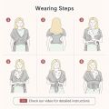 Wrap Baby Carrier Original Stretchy Infant Sling Perfect for Newborn Babies and Children Up To 41 Lbs. 