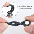 1-10pcs Jeans Buckle Extenders Waist Adjustable Metal Button for Pants Free Sewing Retractable Waistband Stretch Expander. 