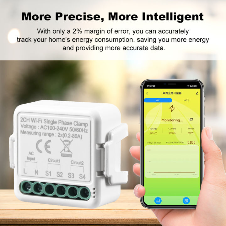 Manhot%20WiFi%20Smart%20Energy%20Meter%20Two%20Way%201,%202%20Channel%20with%20Current%20Sensor%20Clamp%20For%20Tuya/Smart%20Life%20Monitor%20Power%2080A%20110V/240V%20-%20Image%205
