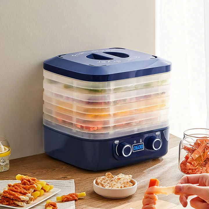 48Hours%20Long%20Lasting%20Thermostatic%20Fruit%20Drying%20Device%205%20Layers%20Food%20Dehydrator%20Snack%20Herb%20Desiccator%20Temperature%20Adjustable%20-%20Image%203