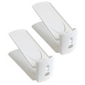 2/4/8PCS Space Saving Shoe Rack 2-Layer Adjustable Expandable Shoe Shelf for Closet Easy Assembly Shoe Organizer. 