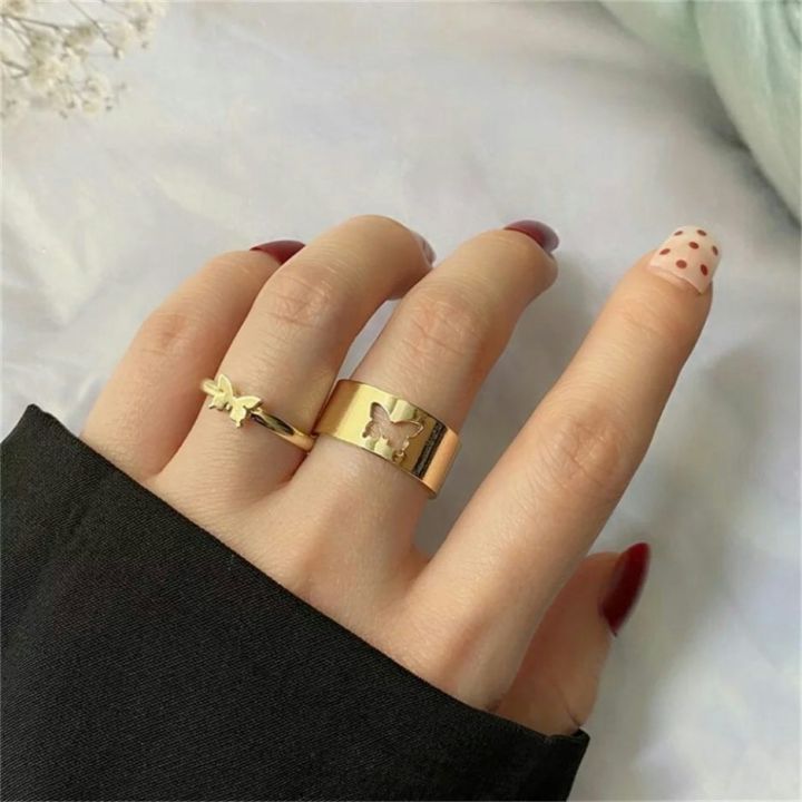 Bling On Jewels Mariposa Love Duo Rings