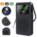Portable Radio FM AM Pocket Radio With LED Light Mini Hand Radio Receiver Excellent Reception Clear Speaker for Elder Go Hiking. 
