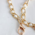 40-120cm Pearl Bag Chain Replacement Shoulder Bag Strap Handle Belt Bag Parts.