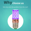 E27 60 LED UV Sterilize Light Germicidal Corn Lamp Kill Dust Led Ultraviolet Lamp Home Sterilize Disinfection Light Bulb. 