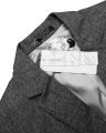 COOFANDY Men's Sporty Leisure Jacket with Linen Fabric Look – Classic 1-Button Blazer with Narrow Lapel Collar, Flap Pockets & Inner Pocket – Ideal for Casual or Festive Occasions – Comfortable Cotton-Linen Blend, Machine Washable – Stylish & Versatile. 