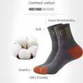 5 Pairs Apring And Fall Mens Sports Socks Summer Leisure Sweat Absorbent Comfortable Thin Breathable Basketball Meias. 