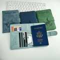 Slim Travel Passport Holder Fashion Wallets Safe & Security RFID protection Magnetic Button Enough Space and Sim Card Holder. 