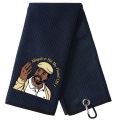 Happy Gilmore Funny GolfTowel Large Clean Golf ClubBall Premium Strength UltraAbsorbent Gear Happy Men GilmoreDesign golf towel.