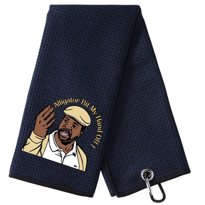 Happy Gilmore Funny GolfTowel Large Clean Golf ClubBall Premium Strength UltraAbsorbent Gear Happy Men GilmoreDesign golf towel