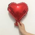 Mini Heart Shaped Foil Balloons 10 inches. 