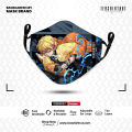 Zenitsu Demon Slayer Exclusive Teashirthut Anime Design Edition Fashion Mask.