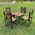 Camping Outdoor Chair Table Set With Bag. 