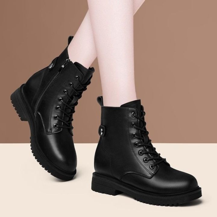 Women%20new%20winter%20black%20short%20boots%20Outdoor%20non%20slip%20walking%20shoes%20Casual%20thick%20soled%20Chelsea%20Boots%20Fashion%20comfort%20shoe%20Botas%20De%20-%20Image%202