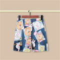 Sleeping Pants Men Cartoon Cute Shark Animal Pattern Loose Lightweight Breathable Elasticated Waistband Pajama Shorts Women.