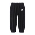 Children Trousers For Boys Girls Cotton Linen Elastic Waist Solid Color Summer Mosquito Pants Kids Clothing Long Pants 100-160cm. 