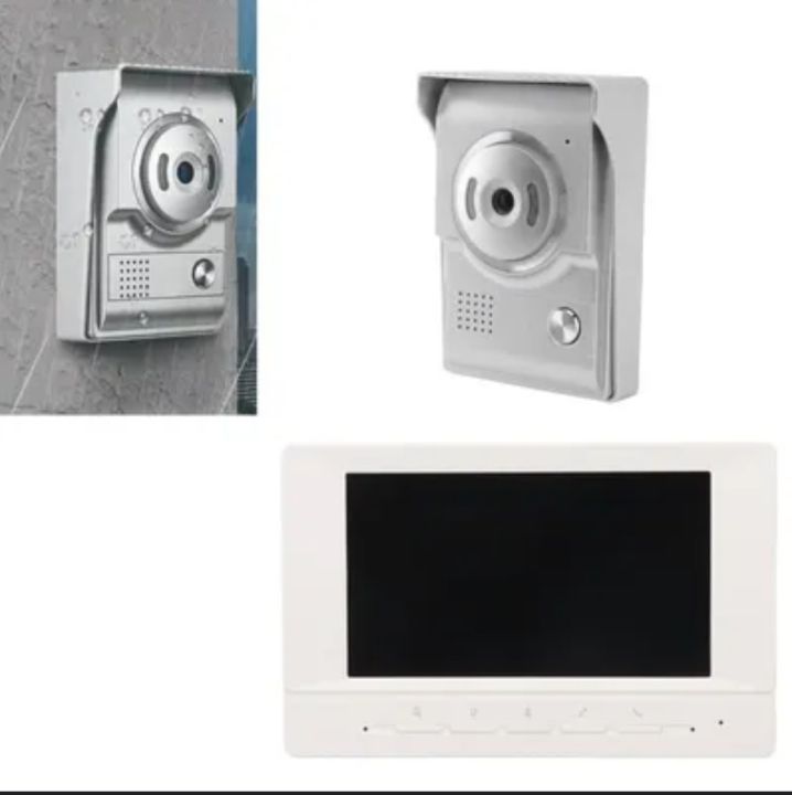 7 inch Video Door phone Video Doorbell Indoor Monitor IR-CUT Outdoor Camera Visual Intercom Two-way Audio Remote Unlock Video Door Phone