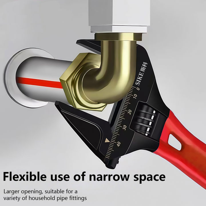 5/6/8%20Inch%20Lightweight%20Adjustable%20Wrench%20Large%20Opening%20Short%20Handle%20Multi-Function%20Mini%20Wrench%20Plumbing%20Pipe%20Bathroom%20Tools%20-%20Image%206