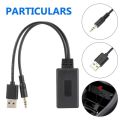 Car Universal Wireless Bluetooth-compatible Receiver USB 3.5mm Aux Media Bluetooth 5.0 Music Player Audio Cable Adapter. 