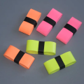 6pcs Tennis Racket Grip Silicone Grip Anti-slip Sweat absorbing Tennis and Badminton Racket Handle Cover Multi-color Mixed Pack. 