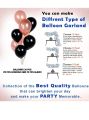 Happy Anniversary Decoration Kit For Home 34 Items Rose Gold Combo Set. 