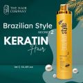 Brazilian Style Botox (2) keratin Protein Hair Straightening Treatment Professional Hair - 1000ML. 