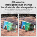 ROCKBROS New Cycling Glasses Ultralight Photochromic Anti-Fog Cycling Sunglasses MTB Road Outdoor Sports UV Protection Goggles ﻿. 