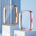PC+Glass for Bip 5 Unity Case Smart Watch Screen Protector All Around Cover Protective Bumpers for Bip 5 Unity.