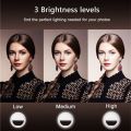 Rechargeable Mini ring light for Selfie LED Ring Light 360 Led Light – TikTok Light – Musically Light – 36 Leds. 