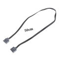 25/50CM Power Functions Extension Wire Cord Connectors Compatible with legoeds MOC Motor 8886 8871 8870 LED Light Link Line 8869. 
