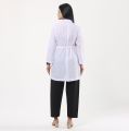 Female Medical Apron with Cotton Fabric | Female Doctor Apron | Lab White Apron/Female Student Medical Apron | Cotton Apron. 