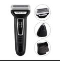 3 IN 1 shaver trimmer and nose trimmer set. 