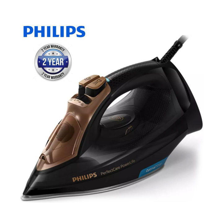 Philips GC3929/60 SteamGlide Plus SolePlate Perfect Care Steam Iron