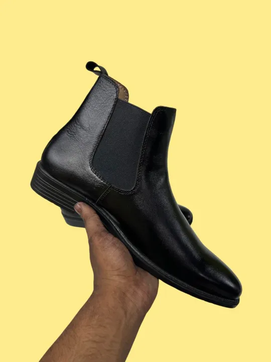 Chelsea%20Boots%20For%20Men%20Genuine%20Cow%20Leather%20Winter%20Ankle%20Boots%20Casual%20Formal%20Slip%20On%20Stylish%20Dress%20Shoes%20Classic%20Minimal%20Design%20Black%20-%20Image%205