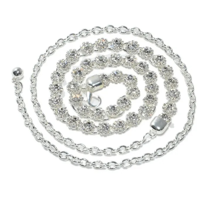 Genuine%20Crystal%20Bridal%20Belt%20with%20Unique%20Silver%20Links%20flora%20wedding%20belt%20-%20Image%203