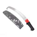 Double Side Pruning Saw Curved Blade Hand Saw | Professional Pruning Saw with Hook Rust Resistance Sharp Teeth Blades |With Rubber Grip Handle. 