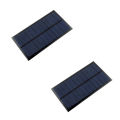 Mini 6V 1W Solar Panel Bank Solar Power Board Portable Solar System Module DIY Power for Cell Phone Light Battery Toy Chargers.
