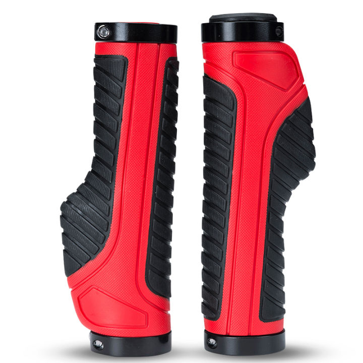 ROCKBROS%20Bicycle%20Grips%20Handlebar%20Double%20Lock%20Soft%20Shockproof%20%20Bike%20Handlebar%20Grips%20Riding%20MTB%20Road%20Cycling%20Ergonomic%20Grips%20-%20Image%207