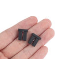 10pcs/lot  LC Optical Module Dust Plug SFP Fiber Module Protection Cover  Optical Port Dust Cap Plug Protection Plug Dual Fiber. 